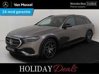 mercedes-benz e-klasse all-terrain - 300 de 4matic / panoramadak/ premium/ airmatic/ burmester 4d/ el. trekhaak