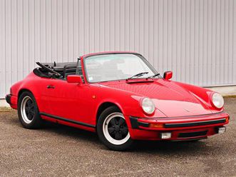 porsche 911 3.0 sc cabriolet - 1983