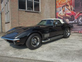 chevrolet corvette - stingray een écht hele mooie en degelijke stingray uit 1969, met nog de chromen bumpers vo