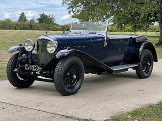 1931 bentley 4 litre - sports tourer by vanden plas