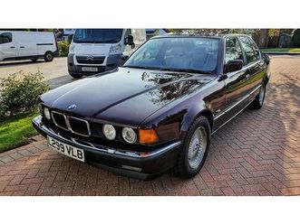 1993 bmw 7 series rouge foncé automatique conduite à droi...
