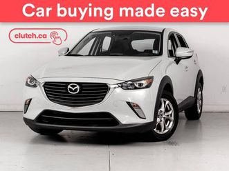 used 2016 mazda cx-3 gs w/ rearview cam, bluetooth heated seats