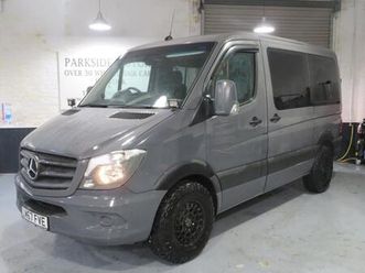 2017 mercedes-benz sprinter 211cdi diesel 2.1 211cdi automatic camper/ day van campervan diesel a...