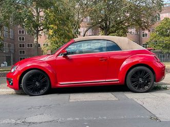 VOLKSWAGEN COCCINELLE CABRIOLET vw-beetle-cabrio-2-5-l-automatik-vr5-sauger-170-ps-dsg-leder
