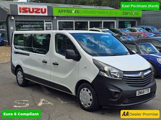 2018 vauxhall vivaro 1.6cdti 2900 l2h1 (120ps)(eu6c) (start/stop) 9 seats combi