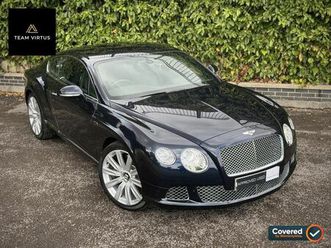 bentley continental 6.0 w12 gt coupe 2dr petrol auto 4wd euro 5 (575 ps)