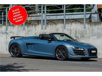 r8 gt spyder 5.2 r-tronic | einzigartiges fahrzeug in originallackierung mit oz felgen