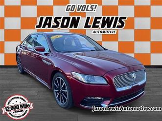 used 2018 lincoln continental reserve