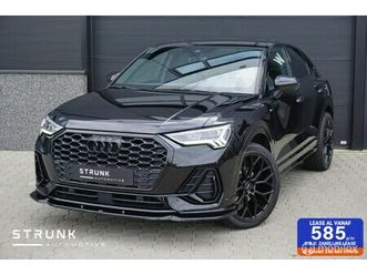 audi q3 sportback - 35 tfsi s black edition abt pakket 20 lmv