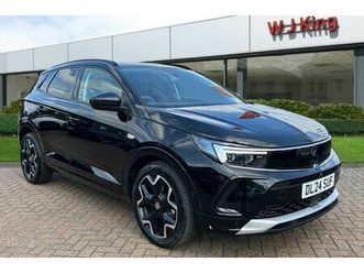vauxhall grandland 1.2 turbo ultimate suv 5dr petrol manual euro 6 (start/stop) (130 ps)