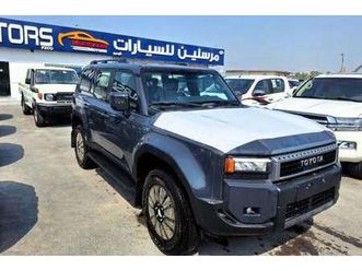 toyota prado toyota prado 2.7l 2025 limited grey petrol eu (export only)