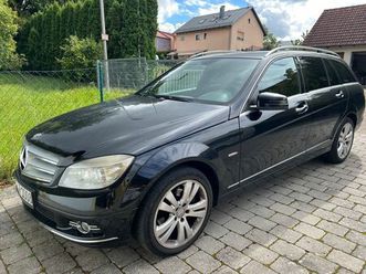 mercedes-benz c 220 cdi t avantgarde, pts, ahk, leder