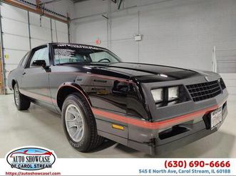 used 1987 chevrolet monte carlo aero ss