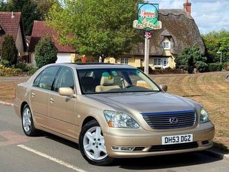 lexus ls 430 430 4dr left hand drive lhd