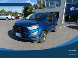 used 2019 ford ecosport s