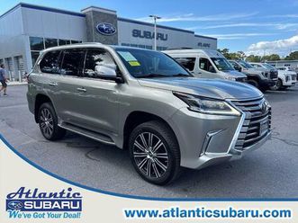 used 2021 lexus lx 570 two-row