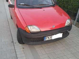 fiat seicento 900 kolor czerwony sprawny krotoszyn • olx.pl