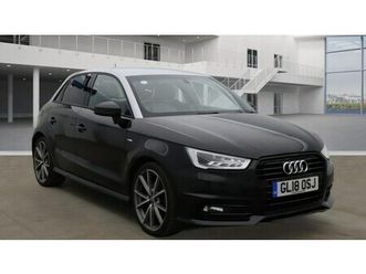 2018 - 1.4 tfsi black edition sportback 5dr petrol s tronic euro 6 (start/stop) (nav) (12