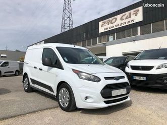 ford transit connect charge aug tdci 120 cv 3 places tva recuperable 1ere main entretien complet a jour