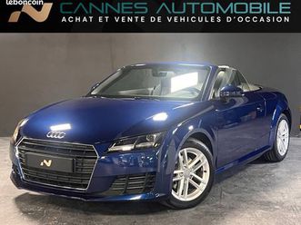 audi tt cabriolet 1.8 tfsi 180ch bv6 cockpit sieges sport cuir chauf bang olufsen