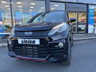 voiture sans permis ligier js60 sport ultimate direction assistée carplay