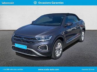 volkswagen t-roc cabriolet 1.0 tsi 110 start/stop bvm6 style