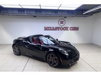 2017 alfa romeo 4c spider