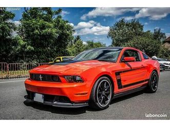 mustang boss 302 – 2012 – clé rouge active – entretien suivi
