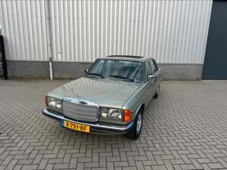 ② mercedes-benz (w123) 280e 185pk 1979 automaat/schuifdak — oldtimers & ancêtres — 2ememain