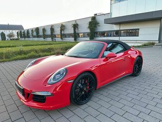 4 gts cabrio/approved/sitzklima,leder...