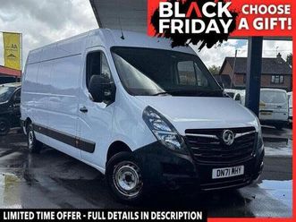 vauxhall movano cdti 3500 biturbo edition panel van 2.3 manual diesel