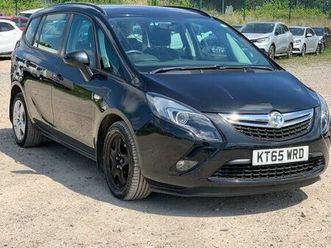 vauxhall zafira tourer 1.4i turbo exclusiv auto euro 6 5dr
