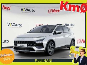 hyundai bayon 1.0 t-gdi xline 100cv mt del 2025 usata a la spezia