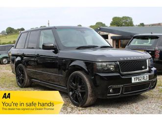 land rover range rover 4.4 td v8 westminster auto 4wd euro 5 5dr overfinch + seats suv 2012, 74637 miles, £22950 - 32789862 - exchangeandmart.co.uk