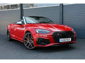 audi s5 cabrio/laser/acc/b&o/360°/hud/shz/totw/r20