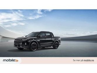 kgm musso ev 4x4 black edge 5 seter 7 års garanti