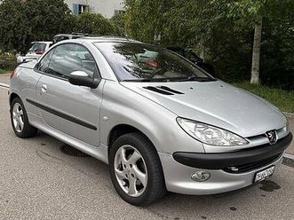 peugeot 206cc canton zurich - tutti.ch
