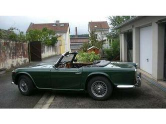 1968 triumph tr4 vert manuel, 4 vitesses conduite à gauch...