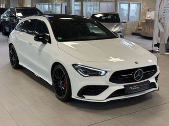 mercedes-benz cla 35 amg shooting brake automatik panorama