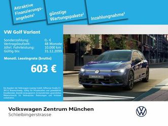 volkswagen golf viii variant r 2.0 tsi blackstyle|pano|ahk