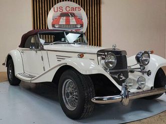 mercedes 500 k réplica - classic roadster marlène