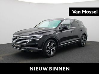 volkswagen touareg - 3.0 tsi hybrid | 380pk | automaat | plug-in | trekhaak | lederen interieur | elektrische s