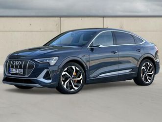 audi e-tron sportback 55 quattro s line