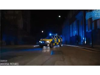 bmw 525d fast and furious stunt car-police