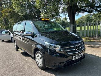 mercedes-benz vito taxi (1.7l, 110, 22 reg) (manchester grant eligible)
