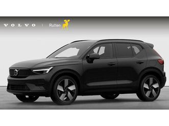 volvo ex40 single motor extended range plus 82 kwh / panoramadak / harman kardon / 360 camera / microtech/nubuck / 20'' 5-spaaks black diamond cut