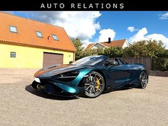 mclaren 765lt spider 765hk 295mil se spec svensksåld 1 ägare