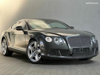 bentley continental gt 600 mulliner w12 bi-turbo