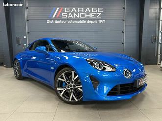 alpine a110 gt 1.8l 300cv - gar 11/2026 - echapp sport/caméra/jantes 18