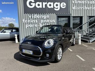 mini cooper 1.5 136 cv bva cabriolet business gps 4pl